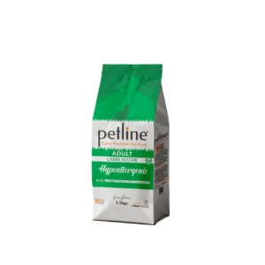 PETLINE SUPER PREMIUM ADULT CAT FOOD HYPOALLERGENIC LAMB SELECTION