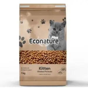 Econature Plus Kitten Cat Food Chicken – 1 KG